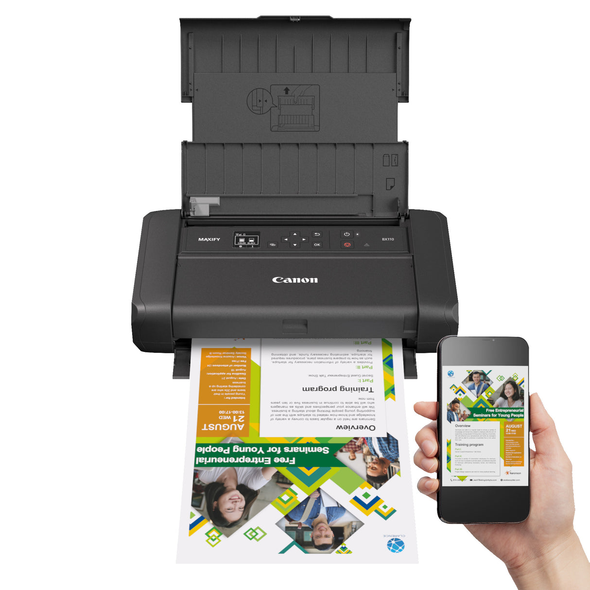 Canon MAXIFY BX110 blækprinter Farve 4800 x 1200 dpi A4 Wi-Fi