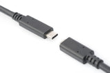 Digitus AK-300210-020-S USB-kabel USB 2.0 2 m USB C 0,48 Gbit/sek. Sort