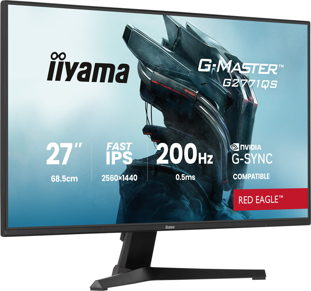 IIYAMA 68.6cm(27)G2771QS-B1 16:9 2xHDMI+DP IPS Black
