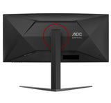 AOC G4 CU34G4Z computerskærm 86,4 cm (34") 3440 x 1440 pixel Wide Quad HD LED Sort, Rød