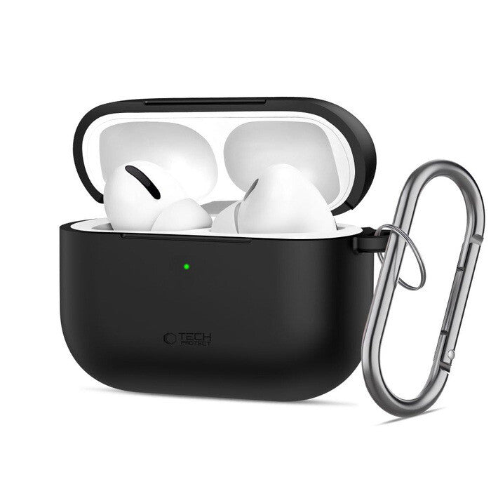Tech Protect Silikonekrog Til Apple Airpods Pro 3 Sort