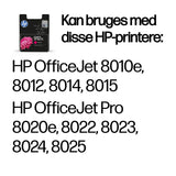 HP 912XL Magenta 825 sider Blæk 3YL82AE