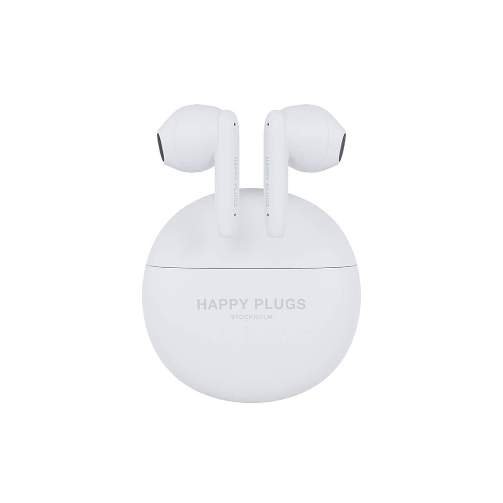 Happy Plugs Høretelefoner Joy Lite In-Ear TWS Hvid