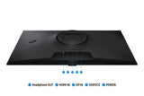 Samsung G73SH computerskærm 81,3 cm (32") 3840 x 2160 pixel 4K Ultra HD OLED Sort