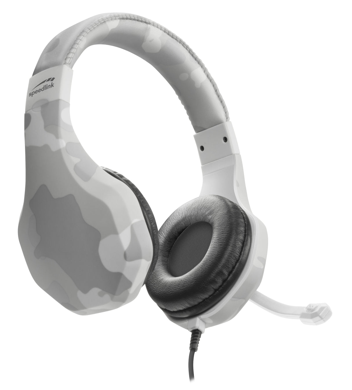 SPEEDLINK RAIDOR Headset Ledningsført Spil Hvid