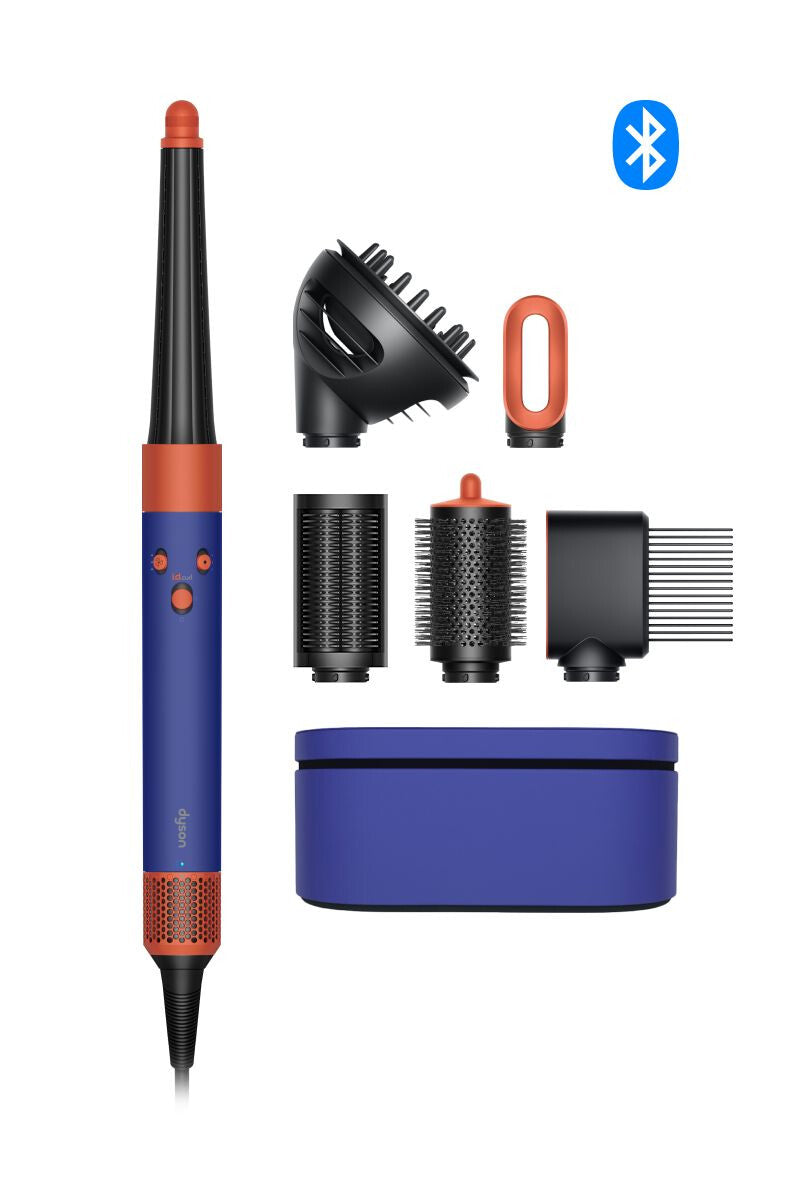 Dyson Airwrap I.D. Curly + Coily Multi-Style Complete Long Styler og tørretumbler HS08 (Gift Edition) Vinca Blue/ Topaz EU 533759-01