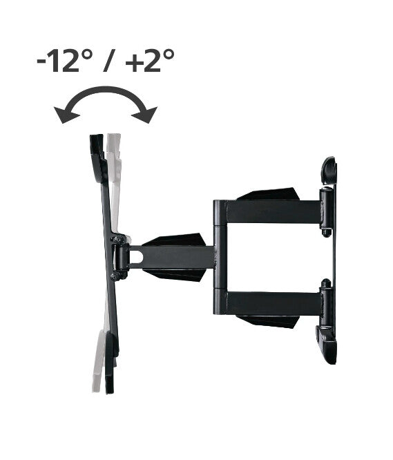 Hama 00220836 tv-beslag 190,5 cm (75") Sort