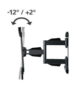 Hama 00220836 tv-beslag 190,5 cm (75") Sort