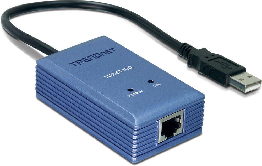 TRENDnet Netværksadapter USB 2.0 100Mbps Kabling