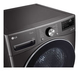 LG RH18U8JVCW tørretumbler Fritstående Front-læsning 18 kg Sort