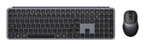 Keychron B6 Pro + BM24 tastatur Mus inkluderet Hjemme/kontor USB + RF Wireless + Bluetooth Grå