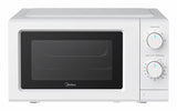 Midea MD-MP012MK-WH mikrobølgeovn Hvid Solo mikroovn Bordplade 19 L 700 W