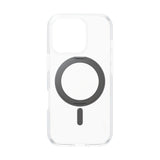 PanzerGlass CARE by ® Feature Case Transparent m. Sort Kickstand & MagSafe iPhone 16 Pro