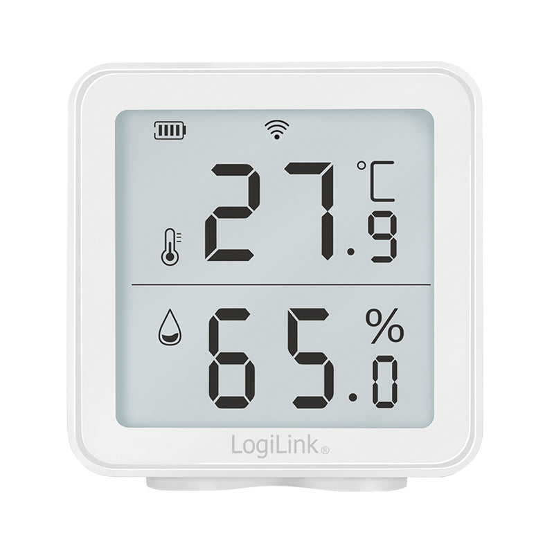 LogiLink Smart thermo-hygrometer Trådløs Indendørs