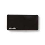 Nedis UHUBU2730BK interface hub USB 2.0 Sort