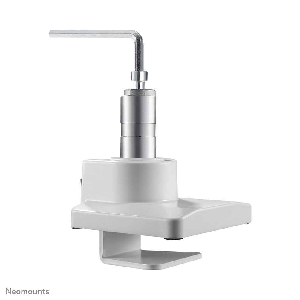 Neomounts NM-D775WHITEPLUS Monitor arm 10-49" - gas spring - Topfix - 180°-stop