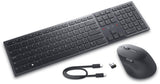 DELL KM900 tastatur Mus inkluderet Kontor RF trådløs + Bluetooth QWERTY US International Grafit