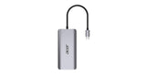 Acer 12-in-1 Type-C Dongle Ledningsført USB 3.2 Gen 1 (3.1 Gen 1) Type-C Sølv