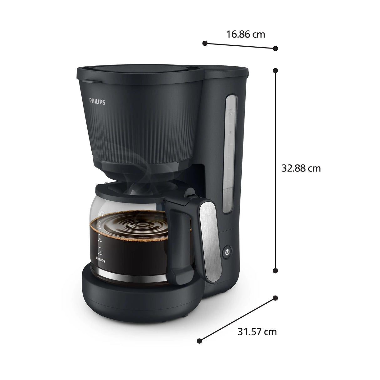Philips HD7411/90 kaffemaskine Vejledning Filter kaffemaskine 1,32 L