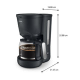 Philips HD7411/90 kaffemaskine Vejledning Filter kaffemaskine 1,32 L