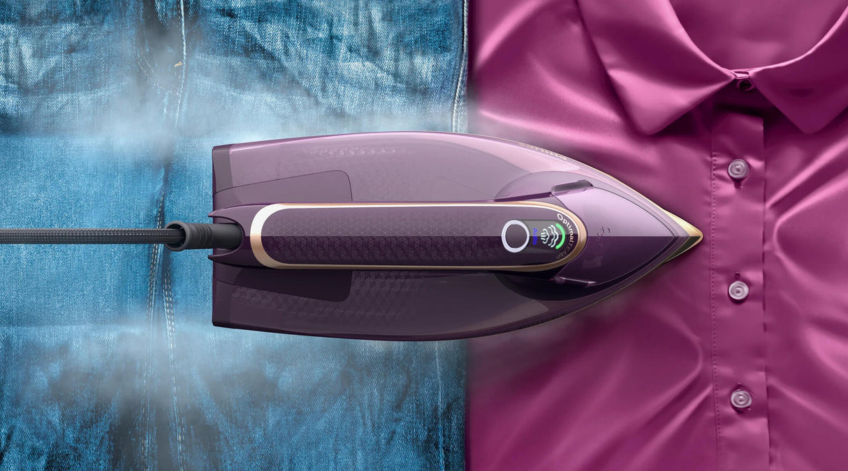 Philips DST8040/30 strygejern Dampstrygejern SteamGlide Elite-strygesål 3000 W Lilla