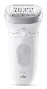 Braun Silk-epil 7 SE7-000 Epilator Hvid/Sølv
