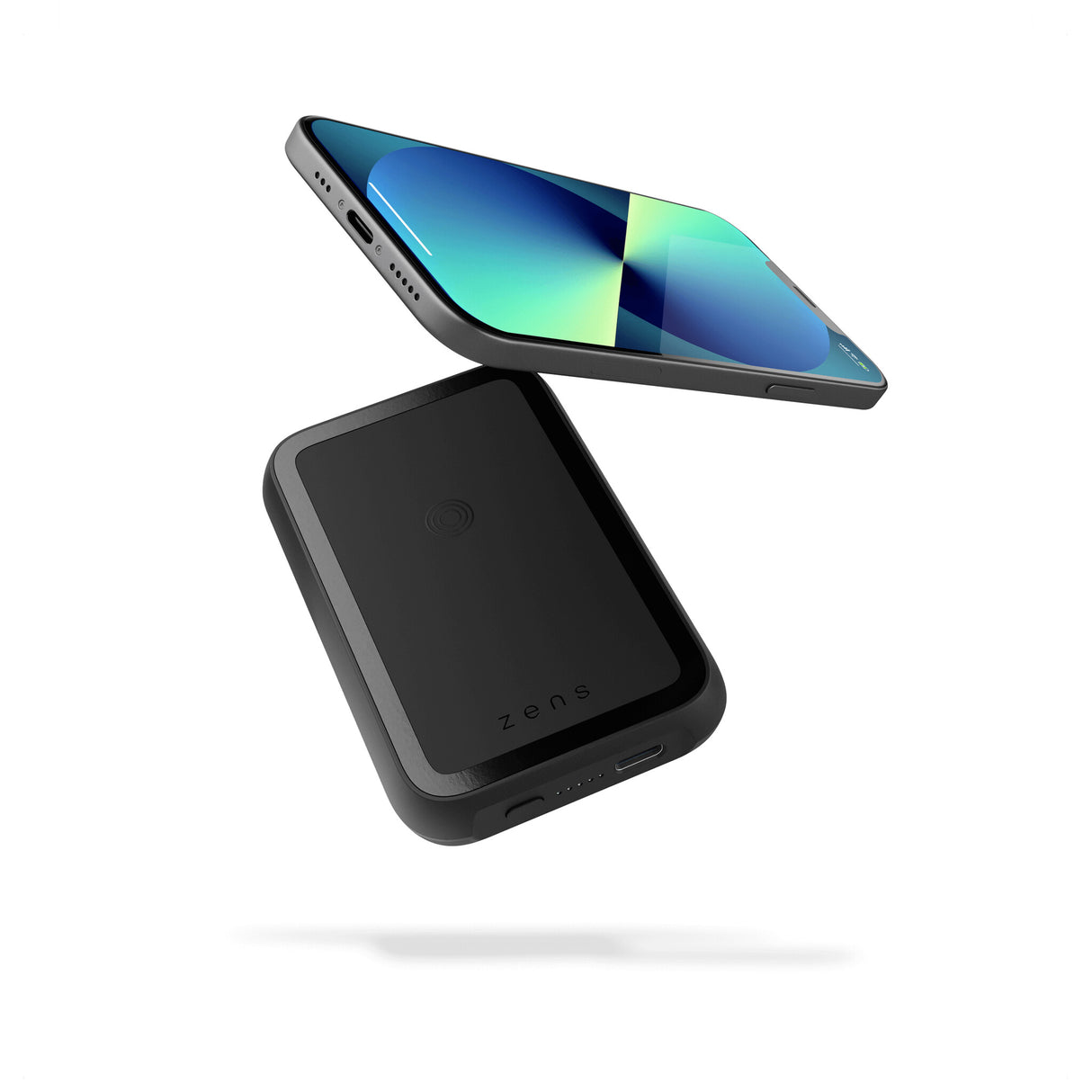 ZENS ZEPP01M/00 powerbank 4000 mAh Trådløs opladning Sort