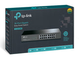 TP-Link TL-SG1016DE Administreret L2 Gigabit Ethernet (10/100/1000) 1U Sort