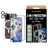 PanzerGlass ® 3-i-1 Beskyttelsespakke iPhone 16 Pro