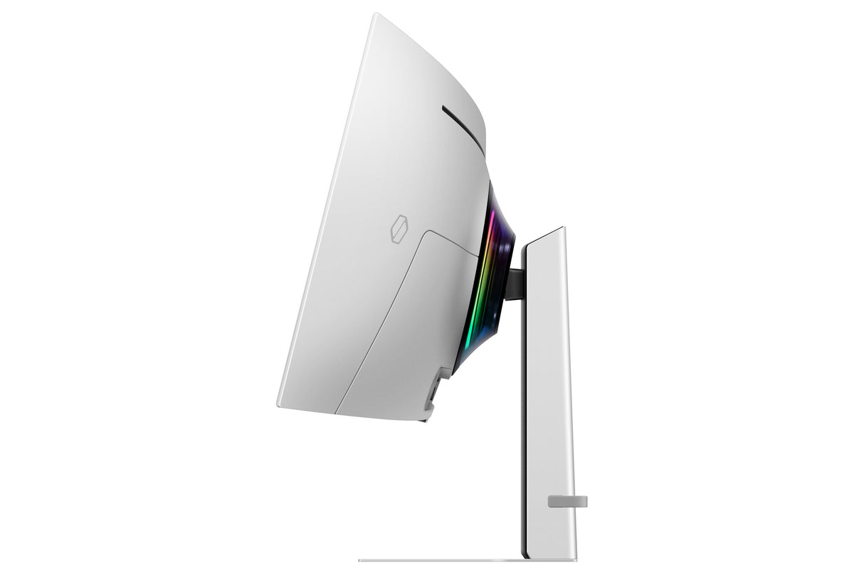 Samsung G93SD computerskærm 124,5 cm (49") 5120 x 1440 pixel Dual QHD OLED Sølv