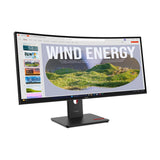 Lenovo ThinkVision T34WD-40 LED display 86,4 cm (34") 3440 x 1440 pixel Wide Quad HD Sort