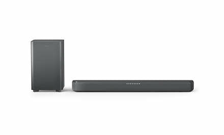 Philips TAB5309/10 Soundbar 2.1 kanal Lydbarsystem Sort