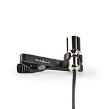 Nedis MICCJ105BK mikrofon Sort, Krom Clip-on mikrofon