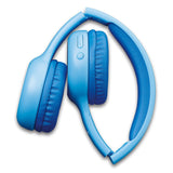 Lenco HPB-110 Kids Kopfhörer BT blau 85DB Limite akku stickers Headset Kabel & trådløs Micro-USB Bluetooth Blå