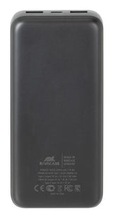 Rivacase VA2521 powerbank Lithium polymer (LiPo) 20000 mAh Grå