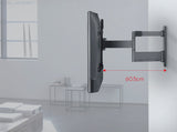 One For All Dynamic Line WM5660 2,54 m (100") Sort