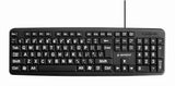 Gembird KB-US-103 tastatur USB QWERTY US engelsk Sort