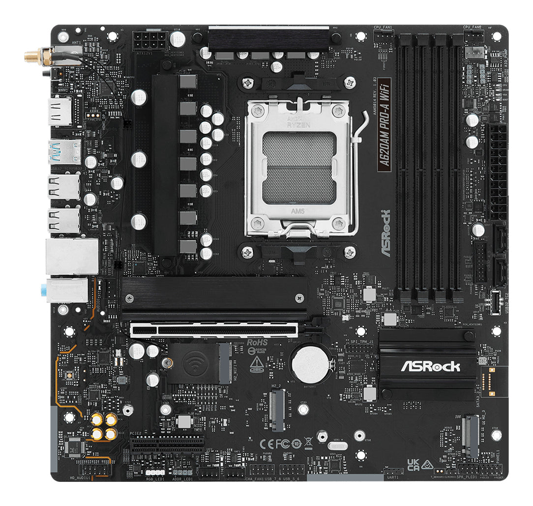 Asrock A620AM Pro-A WiFi mATX AM5