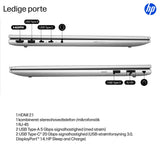 HP ProBook 4 G1i 16 Intel Core Ultra 5 225U Laptop 40,6 cm (16") WUXGA 16 GB DDR5-SDRAM 512 GB SSD Wi-Fi 7 (802.11be) Windows 11 Pro AI PC Sølv