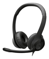 Logitech H390 USB Headset Ledningsført Opkald/musik USB Type-C Sort