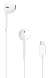 Apple EarPods (USB-C) Headset Ledningsført I ørerne Opkald/musik USB Type-C Hvid