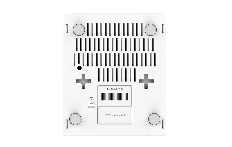 Mikrotik hEX PoE kabelforbundet router Hvid