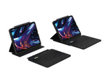 ZAGG Pro Keys 2 - Tastatur og folio-etui (folio-cover) - baggrundsbelyst - trådløs - Bluetooth - QWERTY - Nordisk - til Apple 11-tommer iPad Pro Wi-Fi, Wi-Fi + Cellular