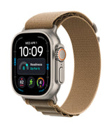 *Apple Watch Ultra 4 GPS + Cellular 49mm Natural Titanium Case with Desert Alpine Loop - L