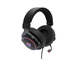 GENESIS Neon 764 Headset Ledningsført Spil USB Type-A Sort