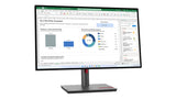Lenovo ThinkVision P27h-30 LED display 68,6 cm (27") 2560 x 1440 pixel Quad HD LCD Sort
