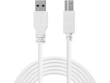 Sandberg 509-23 USB-kabel USB 3.2 Gen 1 (3.1 Gen 1) 1,8 m USB A USB B 5 Gbit/sek. Hvid