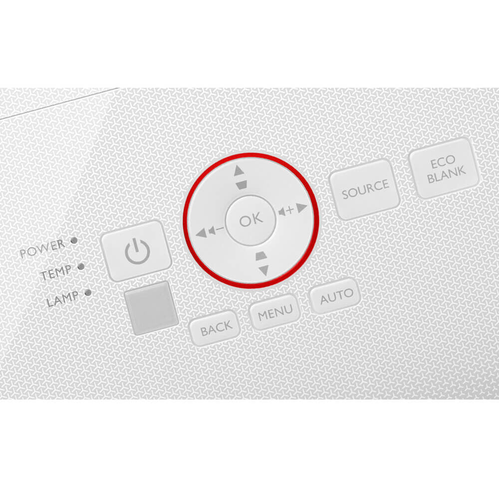 BenQ TH671ST Standard-kast projektor 3000 ANSI lumens DLP 1080p (1920x1080) Hvid