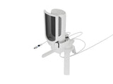 GENESIS Radium 250 Hvid Mikrofon til spillekonsol