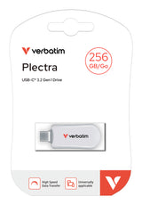 Verbatim 30230 USB-nøgle 256 GB USB Type-C 3.2 Gen 1 (3.1 Gen 1) Hvid